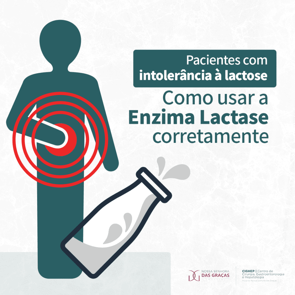Intolerância à lactose - Como usar a enzima lactase corretamente - Cighep